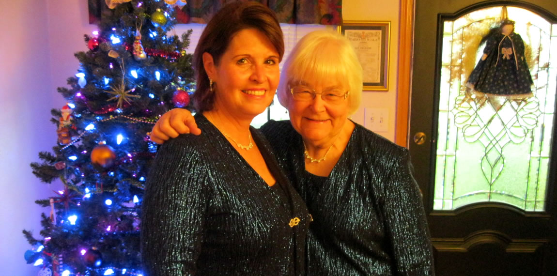 Laurel Coote and Ruth Krusic - December 2013